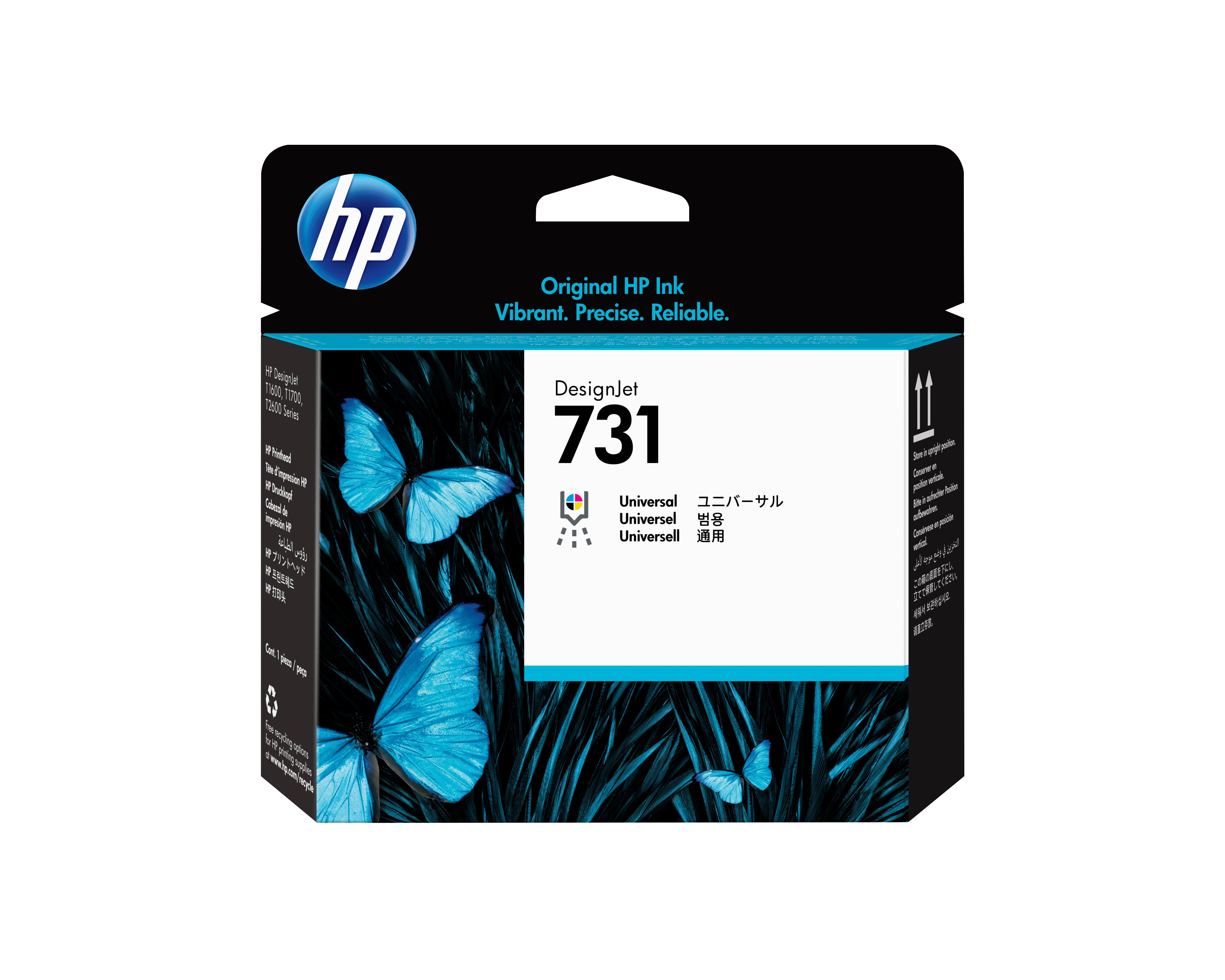 HP 731 (P2V27A) Original Printhead - Cartouches Certifiees