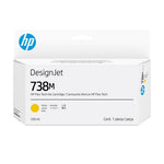 HP 738M 130-ml Yellow DesignJet Ink Cartridge (A24VPA) - Cartouches Certifiees