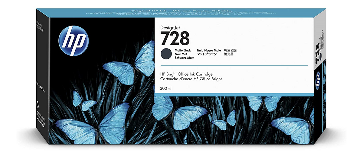 HP 745 - 130ml (F9J99A) Matte Black Original Inkjet Cartridge - Cartouches Certifiees