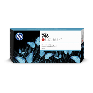 HP 746 - 300ml (P2V81A) Chromatic Red Original Inkjet Cartridge - Cartouches Certifiees