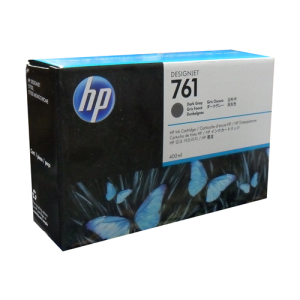 HP 761 - 400ml (CM996A) Dark Gray Original Inkjet Cartridge - Cartouches Certifiees