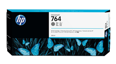 HP 764 - 300ml (C1Q18A) Gray Original Inkjet Cartridge - Cartouches Certifiees