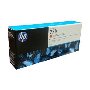 HP 771A - 775ml (B6Y16A) Chromatic Red Original Inkjet Cartridge - Cartouches Certifiees