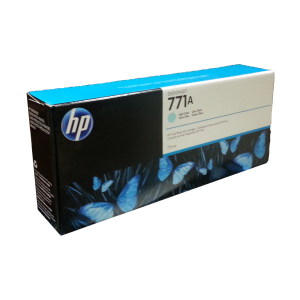 HP 771A - 775ml (B6Y20A) Light Cyan Original Inkjet Cartridge - Cartouches Certifiees