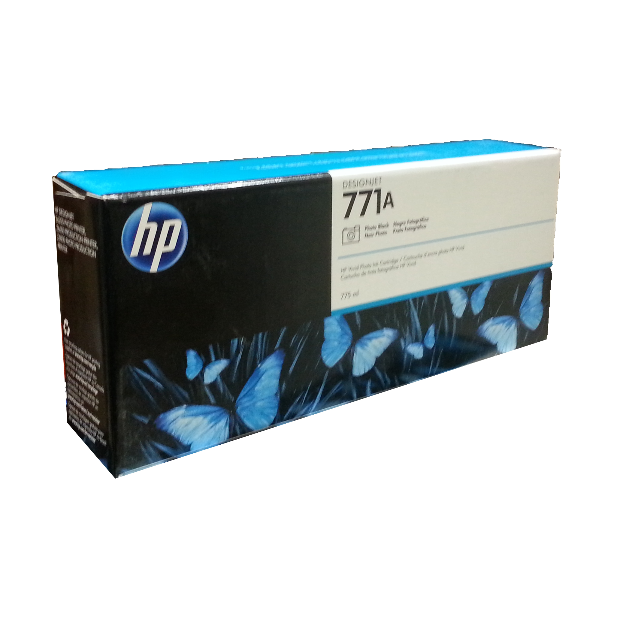 HP 771A - 775ml (B6Y21A) Photo Black Original Inkjet Cartridge - Cartouches Certifiees
