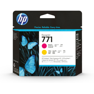 HP 771A (CE018A) Magenta and Yellow Original Printhead - Cartouches Certifiees