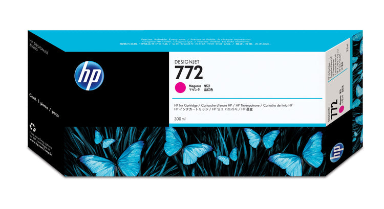 HP 772 - 300ml (CN629A) Magenta Original Inkjet Cartridge - Cartouches Certifiees