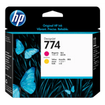 HP 774 (P2V99A) Magenta and Yellow Original Printhead - Cartouches Certifiees