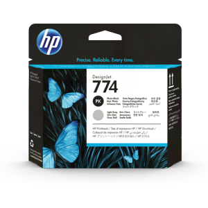HP 774 (P2W00A) Black And Light Gray Original Printhead - Cartouches Certifiees