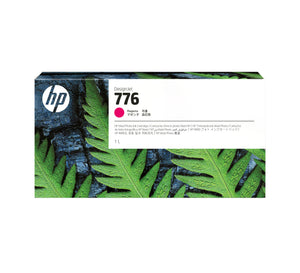 HP 776 - 1 liter (1XB07A) Magenta Original Inkjet Cartridge - Cartouches Certifiees