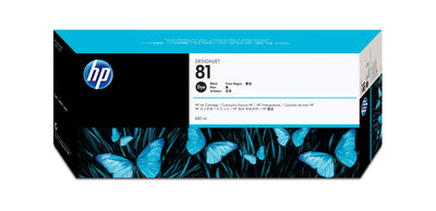 HP 81 - 680ml (C4930A) Black Original Inkjet Cartridge - Cartouches Certifiees