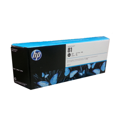 HP 81 - 680ml (C4930A) Black Original Inkjet Cartridge - Cartouches Certifiees