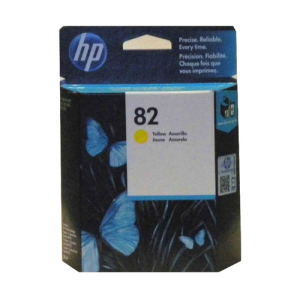 HP 82 - 28ml (CH568A) Yellow Original Inkjet Cartridge - Cartouches Certifiees
