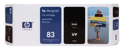 HP 83 - 680ml (C4940A) Black Original Inkjet Cartridge - Cartouches Certifiees