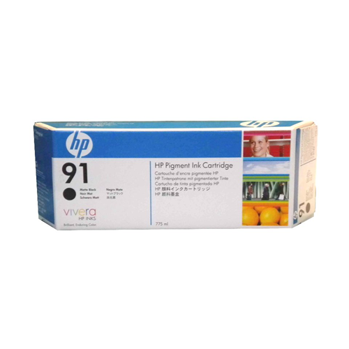HP 91 775ml (C9464A) Matte Black Original Inkjet Cartridge - Cartouches Certifiees
