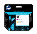 HP 91 (C9461A) Magenta and Yellow Original Printhead - Cartouches Certifiees