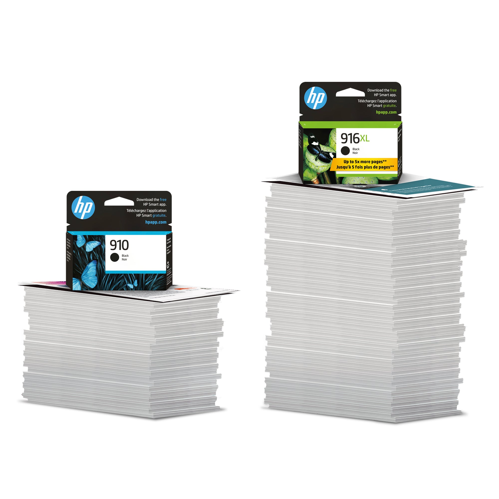 HP 910 (3YL61AN) Black Original Inkjet Cartridge - Cartouches Certifiees