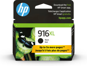 HP 916XL (3YL66AN) Black Original Inkjet Cartridge - Cartouches Certifiees