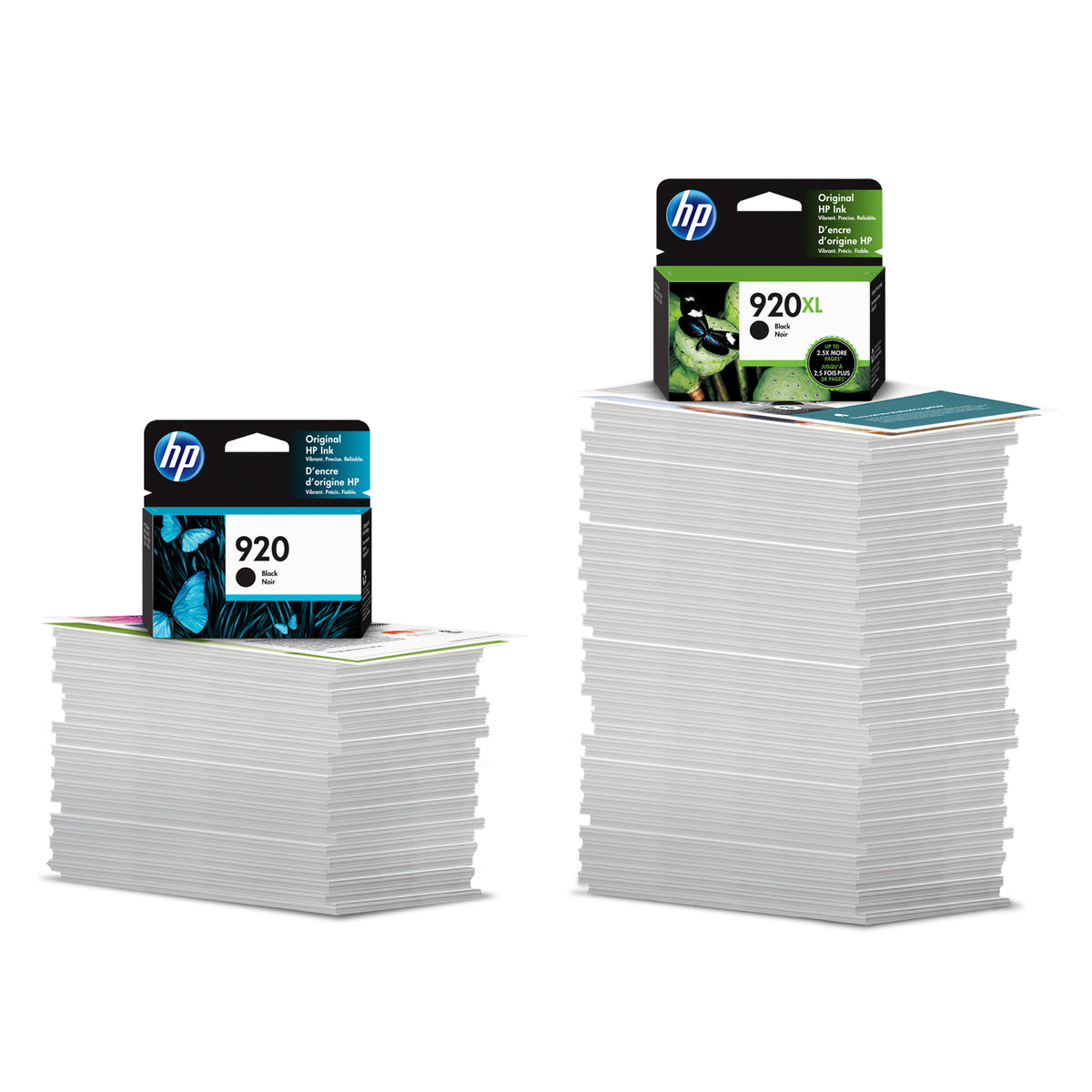 HP 920XL (CD975AN) Black Original Inkjet Cartridge - Cartouches Certifiees