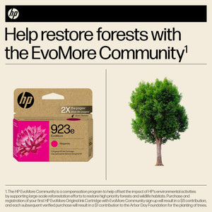 HP 923E (4K0T5LN) EVOMORE Magenta Original Inkjet Cartridge - Cartouches Certifiees
