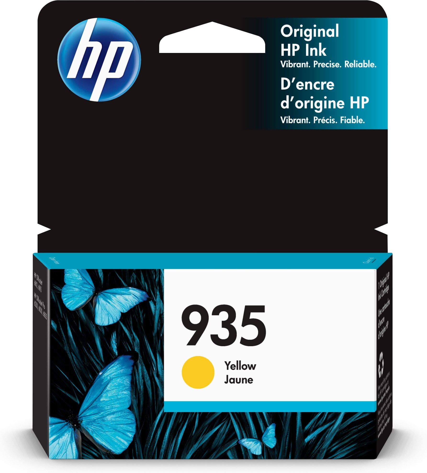 HP 935 (C2P22AN) Yellow Original Inkjet Cartridge - Cartouches Certifiees