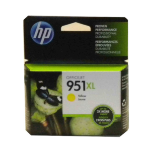 HP 951XL (CN048AN) Yellow Original Inkjet Cartridge - Cartouches Certifiees