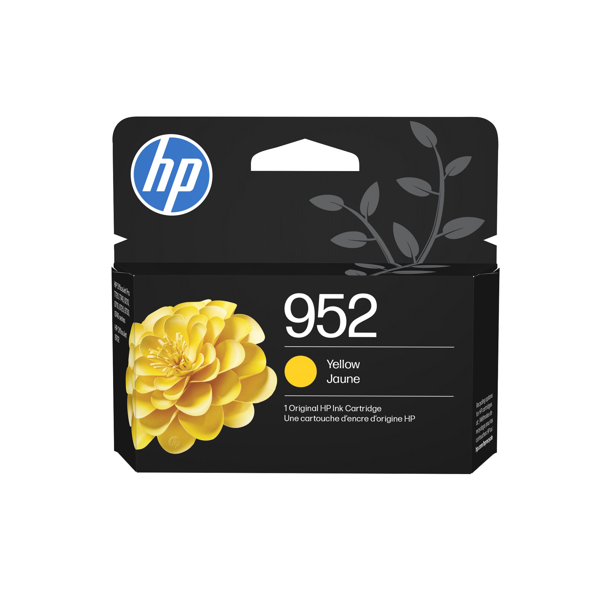 HP 952 (L0S55AN) Yellow Original Inkjet Cartridge - Cartouches Certifiees