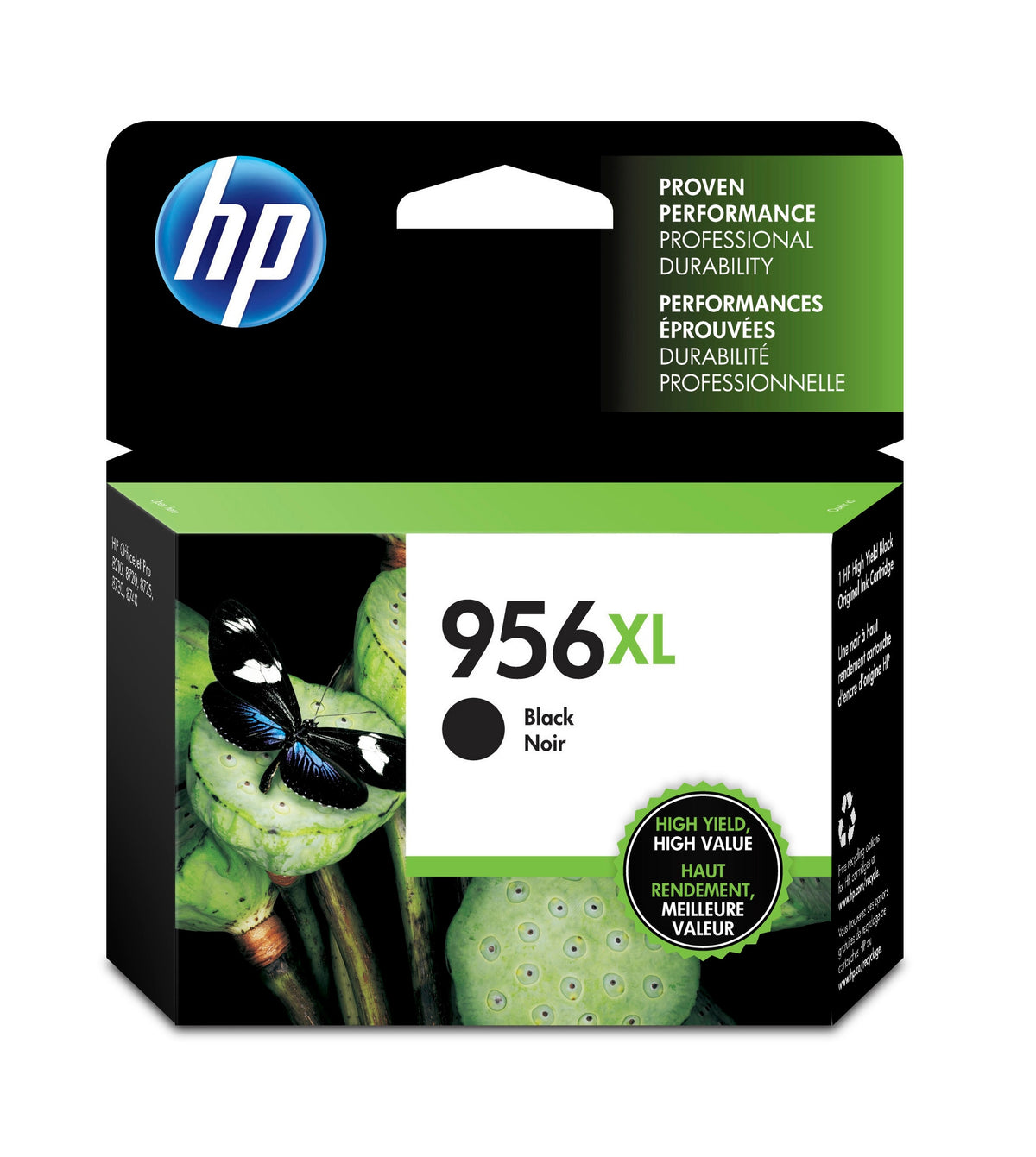 HP 956XL (L0R39AN) Black Original Inkjet Cartridge - Cartouches Certifiees