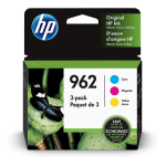 HP 962 (3YP00AN) Tri Color Original Inkjet Cartridge - Cartouches Certifiees