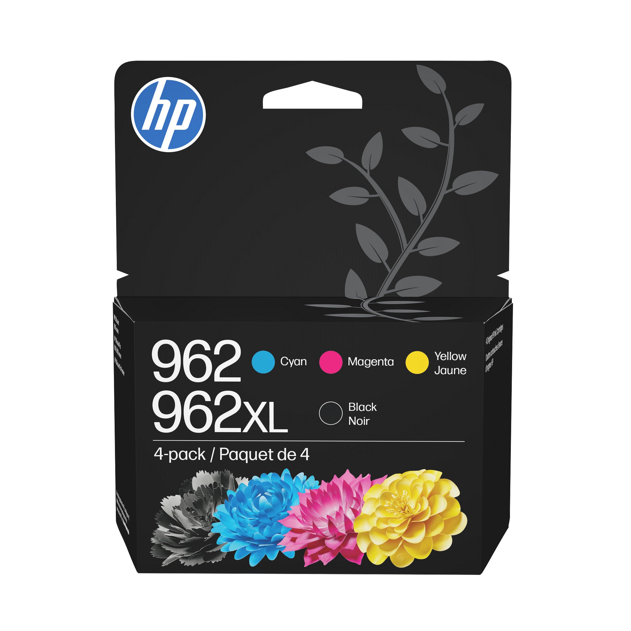 HP 962XL Black / 962 Cyan, Magenta and Yellow (3JB34AN) Original Inkjet Cartridge - Cartouches Certifiees