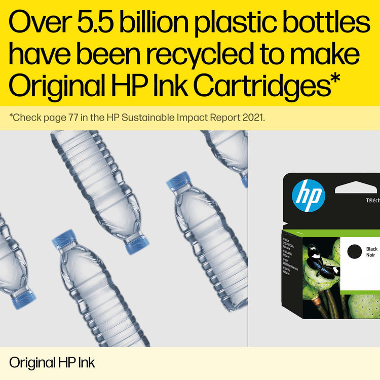 HP 966XL (3JA04AN) Black Original Inkjet Cartridge - Cartouches Certifiees