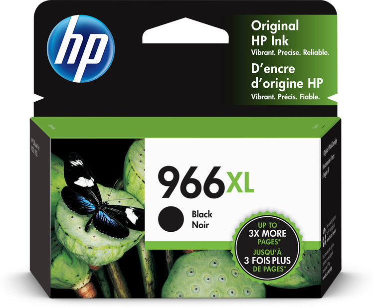 HP 966XL (3JA04AN) Black Original Inkjet Cartridge - Cartouches Certifiees