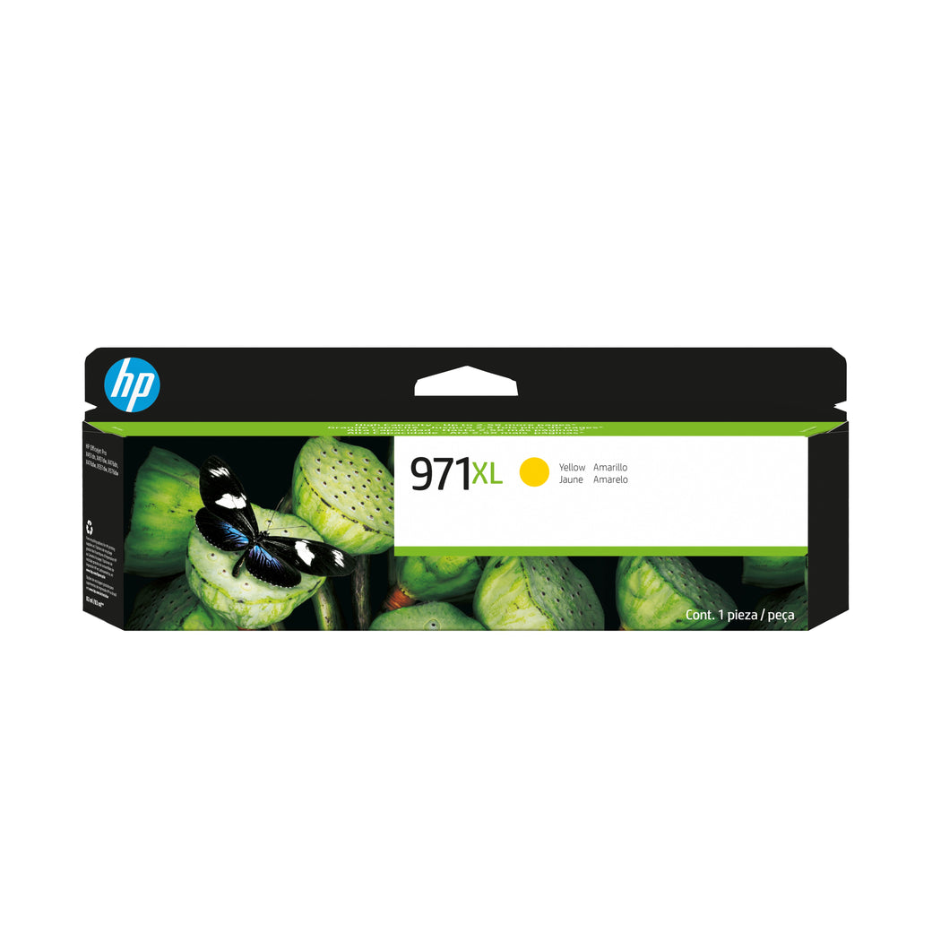 HP 971XL (CN628AM) Yellow Original Inkjet Cartridge - Cartouches Certifiees