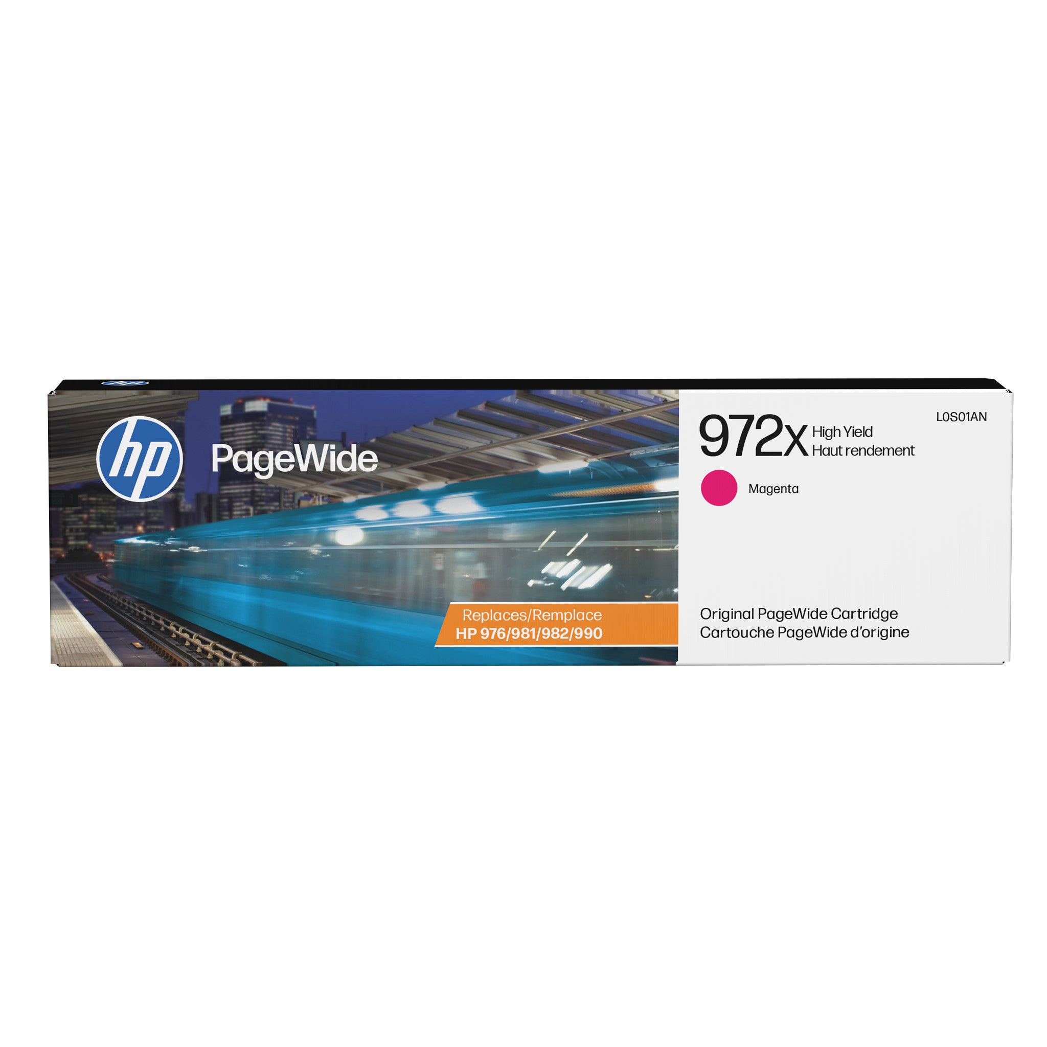 HP 972X (L0S01AN) Magenta Original Inkjet Cartridge - Cartouches Certifiees