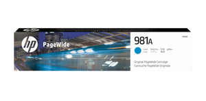 HP 981A (J3M68A) Cyan Original Inkjet Cartridge - Cartouches Certifiees