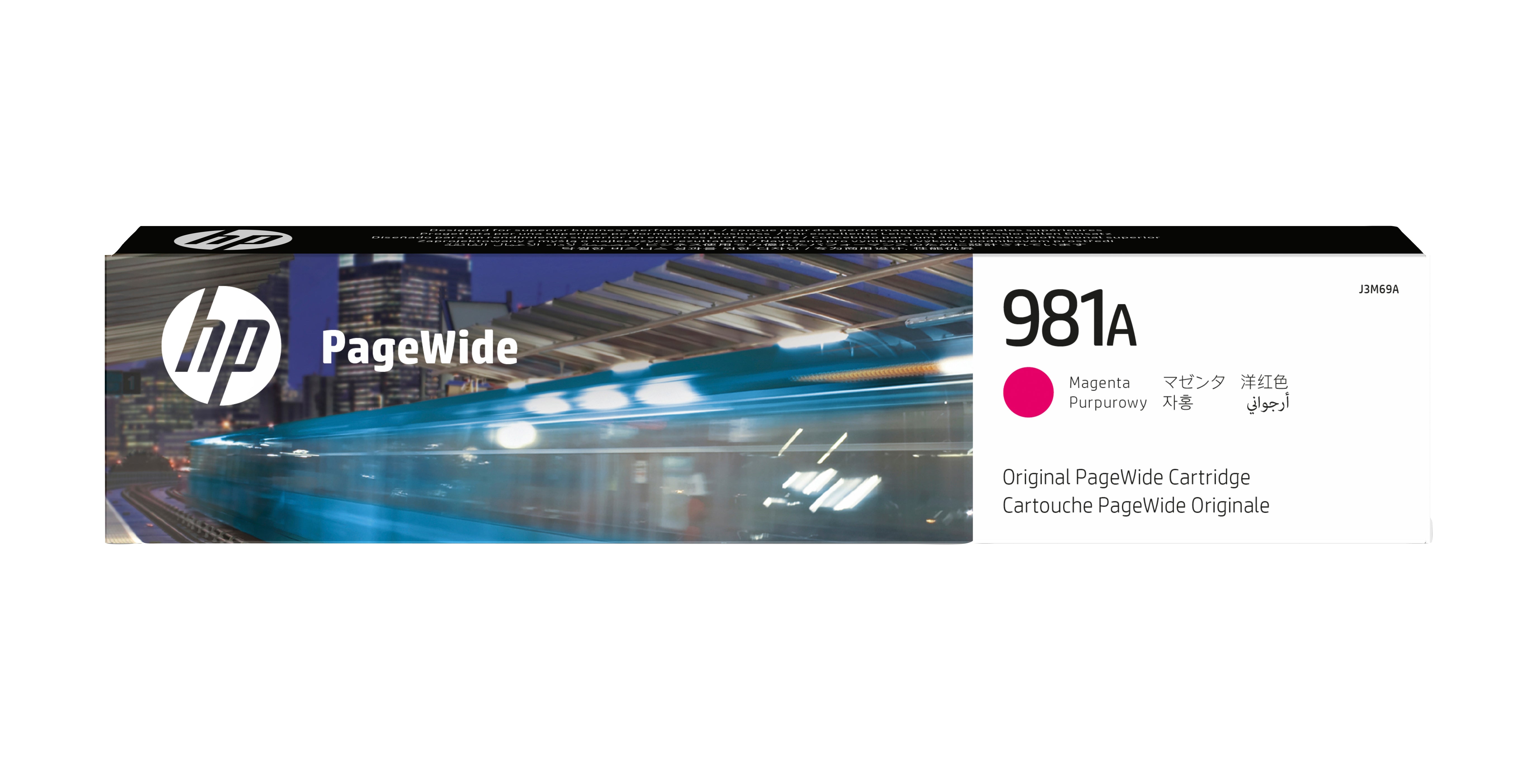 HP 981A (J3M69A) Magenta Original Inkjet Cartridge - Cartouches Certifiees