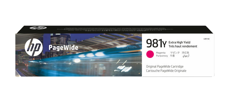 HP 981Y (L0R14A) Magenta Original Inkjet Cartridge - Cartouches Certifiees