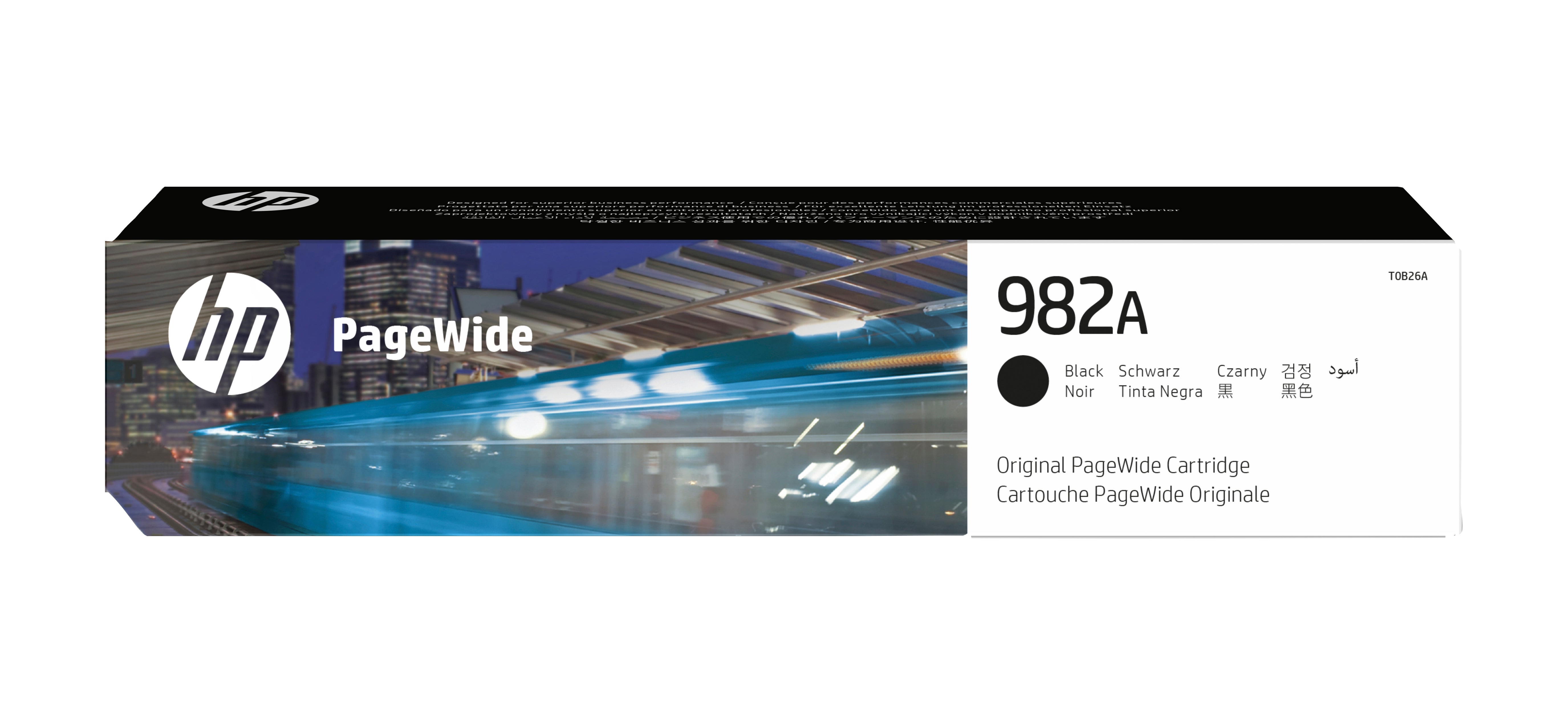 HP 982A (T0B26A) Black Original Inkjet Cartridge - Cartouches Certifiees