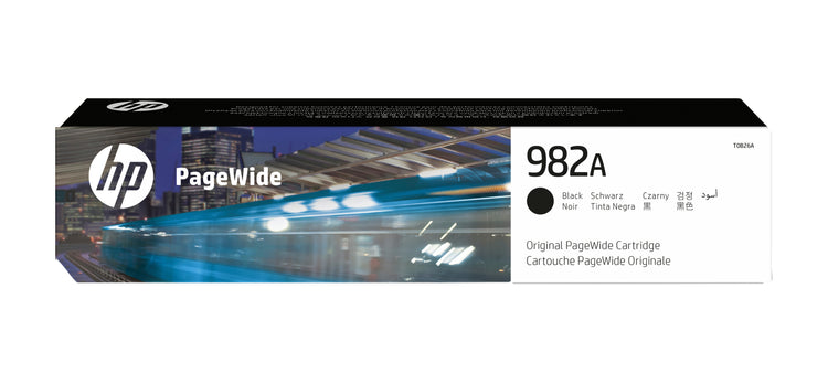 HP 982A (T0B26A) Black Original Inkjet Cartridge - Cartouches Certifiees