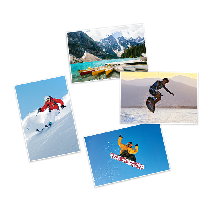 HP ADVANCE BORDERLESS GLOSSY PHOTO PAPER 4X 6 100 SHT (Q6638A) - Cartouches Certifiees