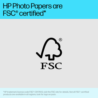 HP ADVANCE BORDERLESS GLOSSY PHOTO PAPER 4X 6 100 SHT (Q6638A) - Cartouches Certifiees