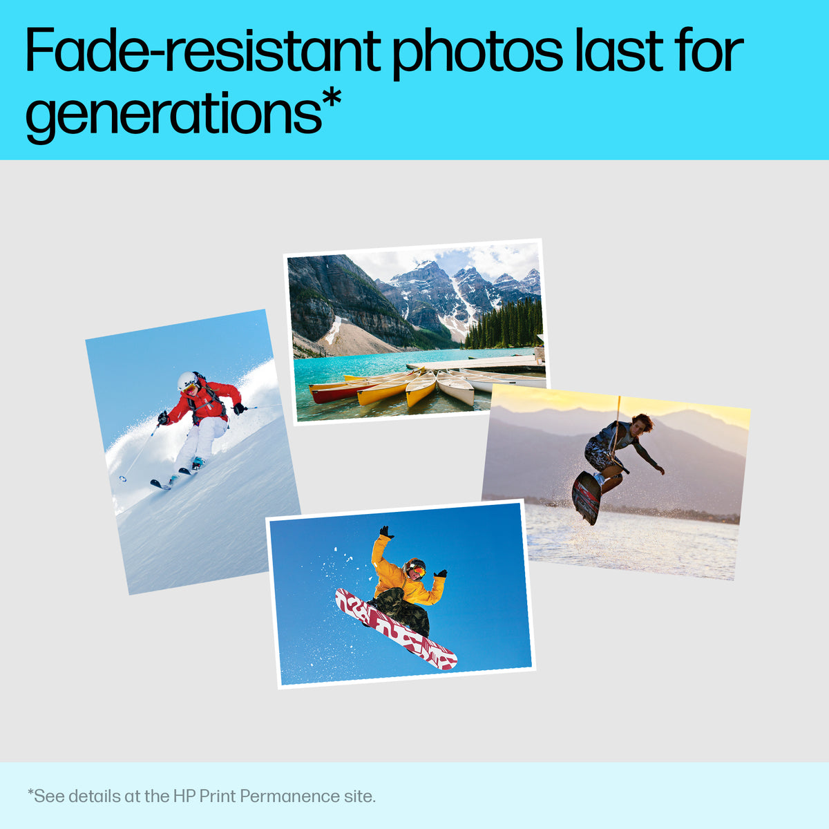 HP ADVANCE BORDERLESS GLOSSY PHOTO PAPER 4X 6 100 SHT (Q6638A) - Cartouches Certifiees