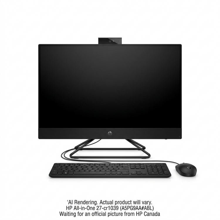 HP All-in-One 27-cr1039 PC Canada - French Bilingual (A5PG9AA#ABL) - Cartouches Certifiees