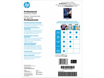 HP Brochure Laser Glossy Paper 8.5 X 11 150 She 200g (4WN10A) - Cartouches Certifiees