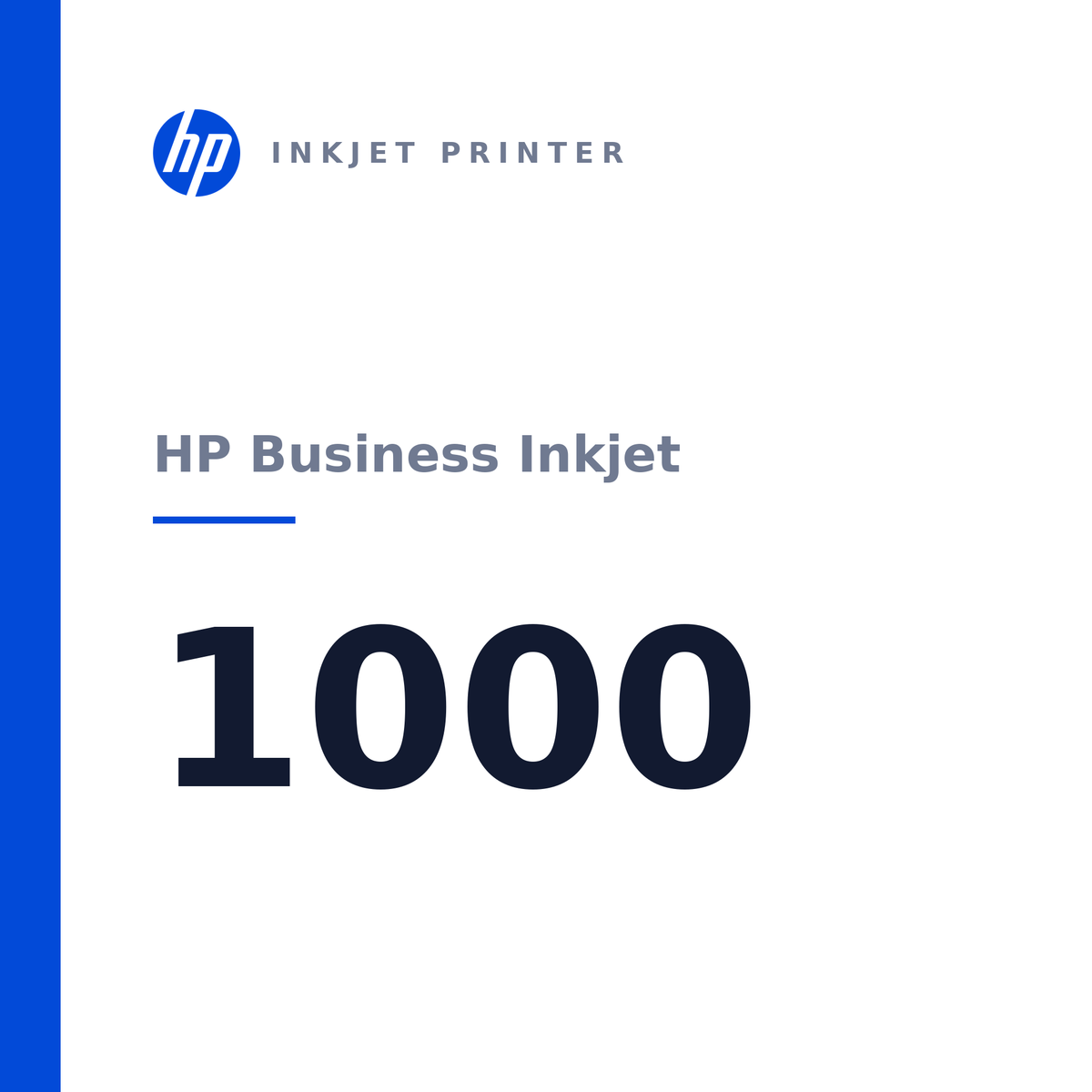 HP Business Inkjet 1000
