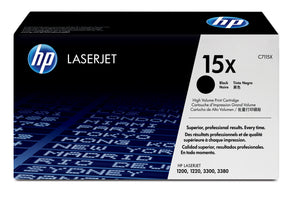 HP C7115X (15X) Black Original Toner Cartridge - Cartouches Certifiees