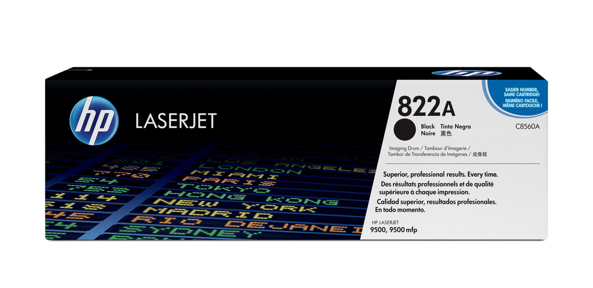 HP C8560A (822A) Black Original Drum - Cartouches Certifiees