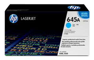 HP C9731A (645A) Cyan Original Toner Cartridge - Cartouches Certifiees
