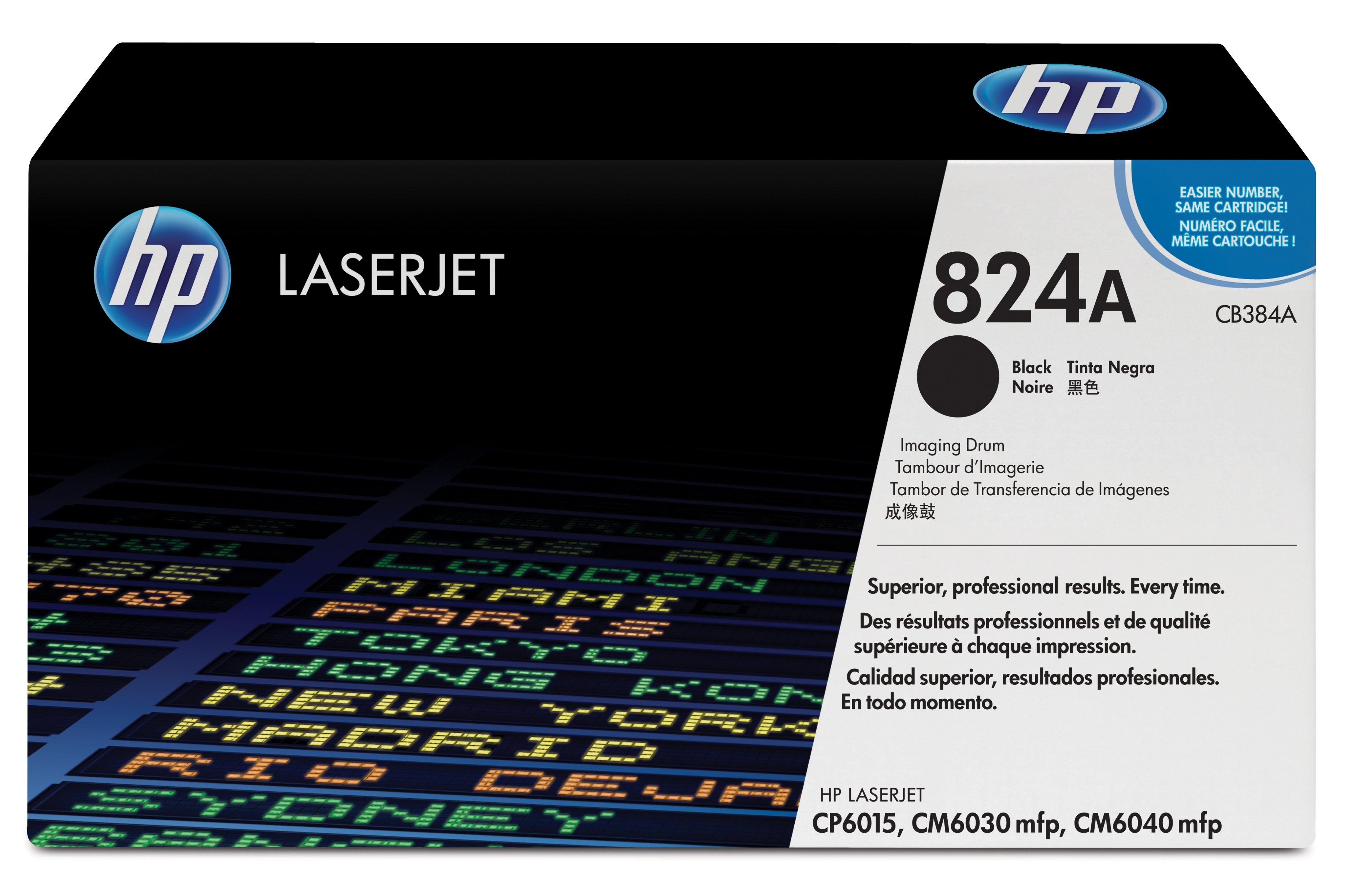 HP CB384A (824A) Black Original Drum - Cartouches Certifiees