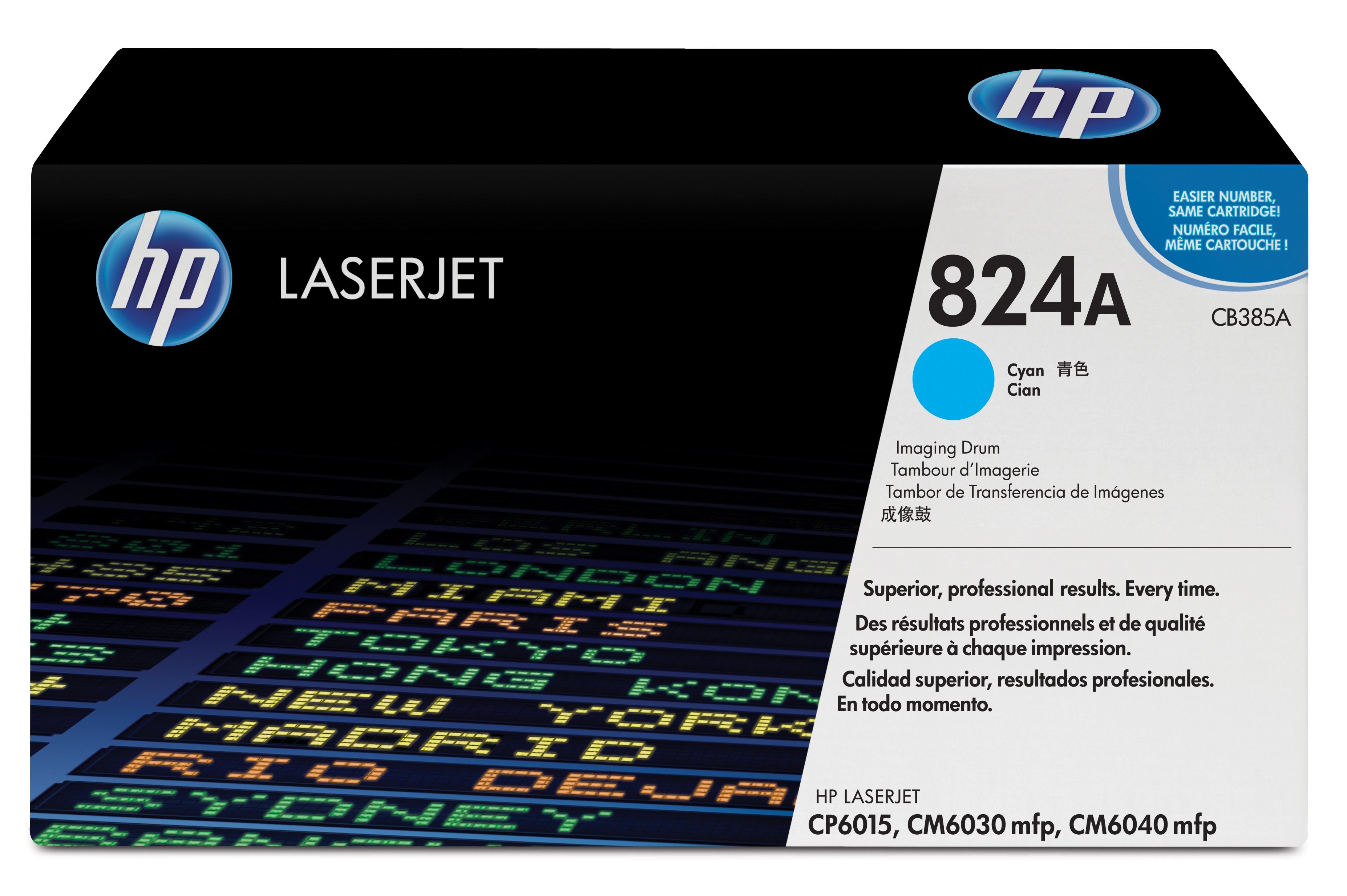 HP CB385A (824A) Cyan Original Drum - Cartouches Certifiees